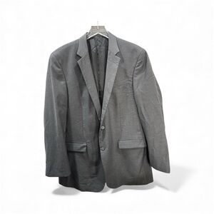 Kenneth Cole Charcoal Blazer for Men - 44R W38